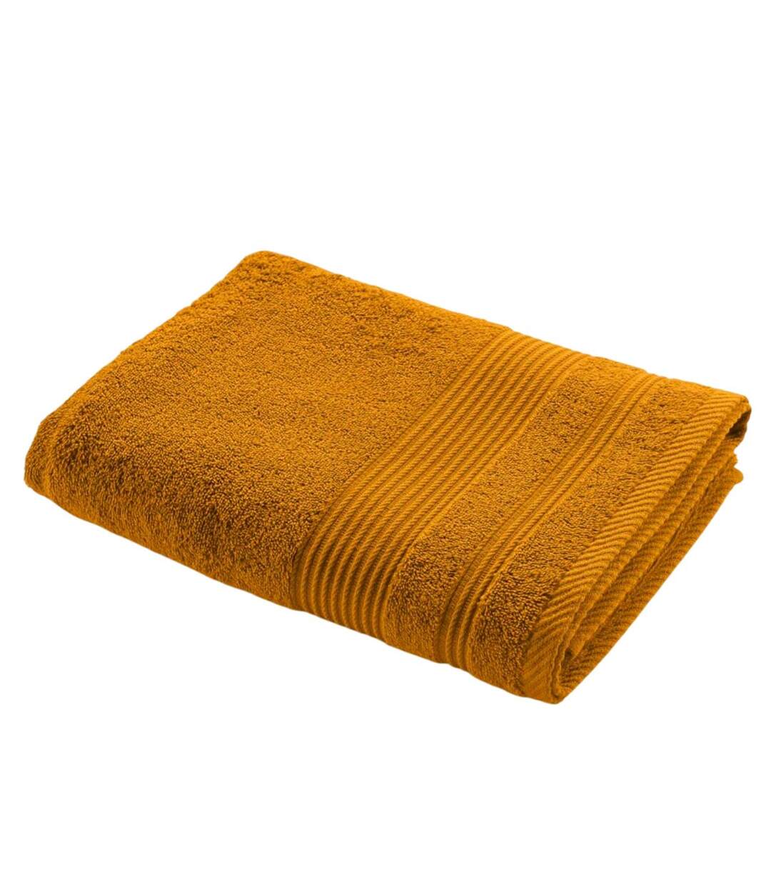 Drap de Douche Tendresse 70x130cm Jaune Curry-1