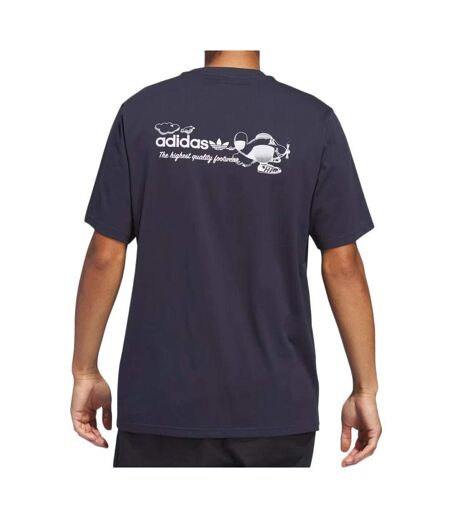 T-Shirt marine homme adidas dogplane