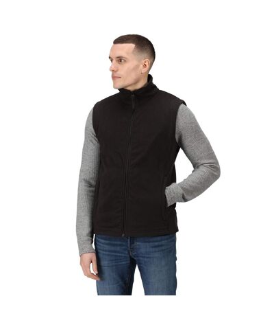 Regatta Mens 210 Microfleece Bodywarmer / Gilet (Black) - UTRW3193