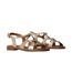 Sandales Plates Cuir The Divine Factory Alénoa-3