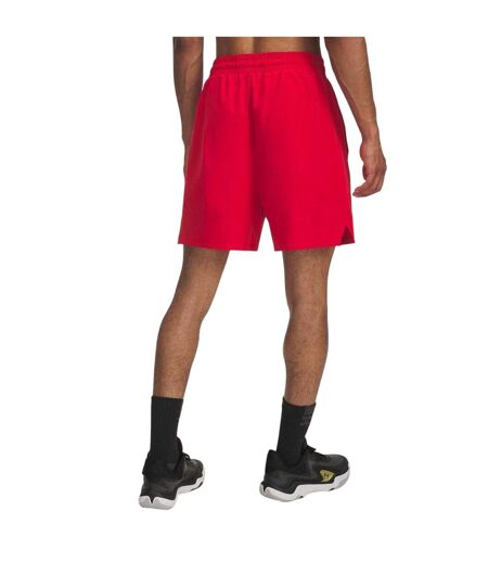 Short De Basket Zone Homme Rouge Under Armour