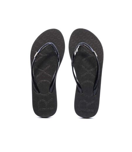 Tongs noir roxy viva sparkle - 36