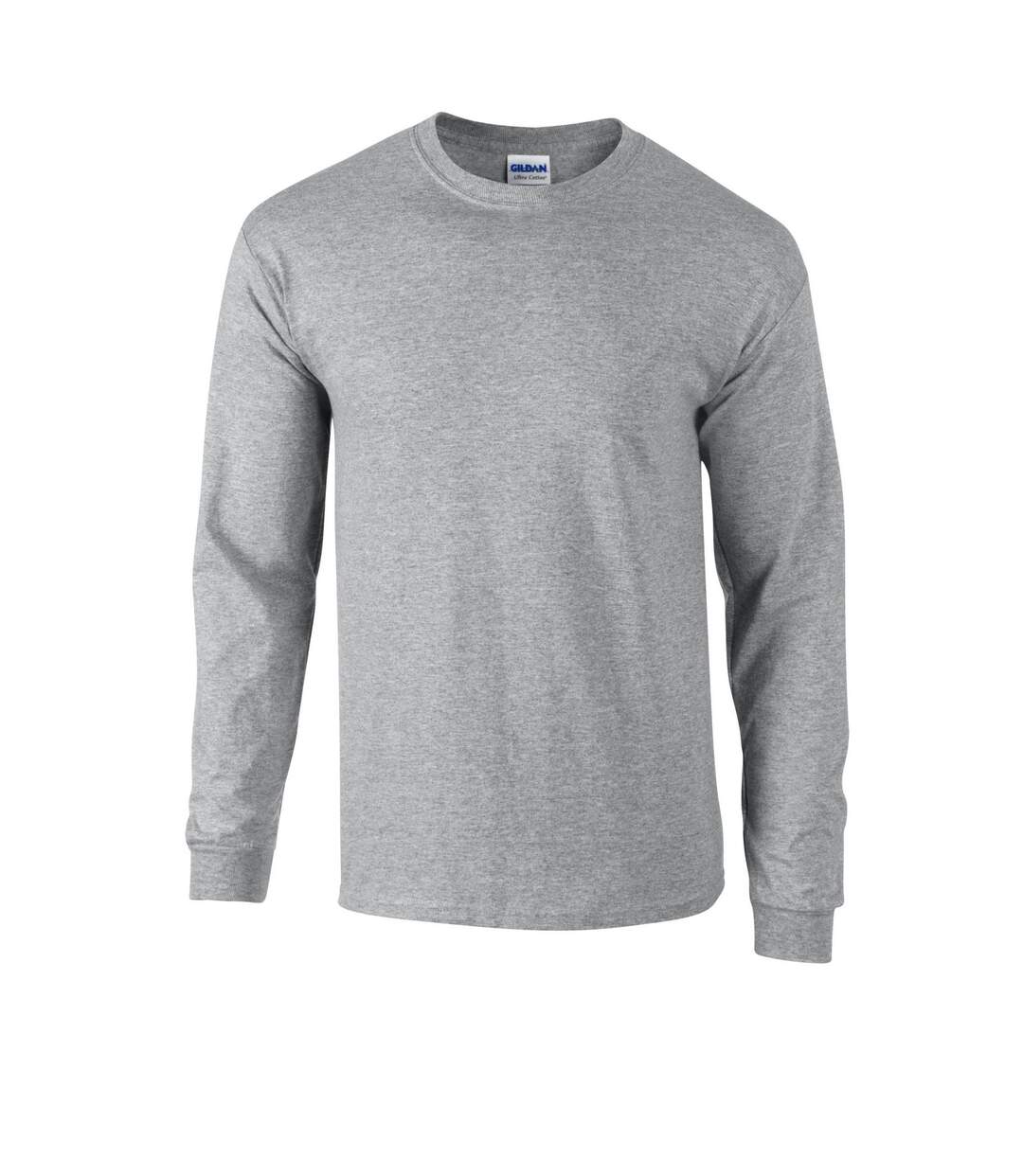 T-shirt Adulte Gris Chiné Gildan-1