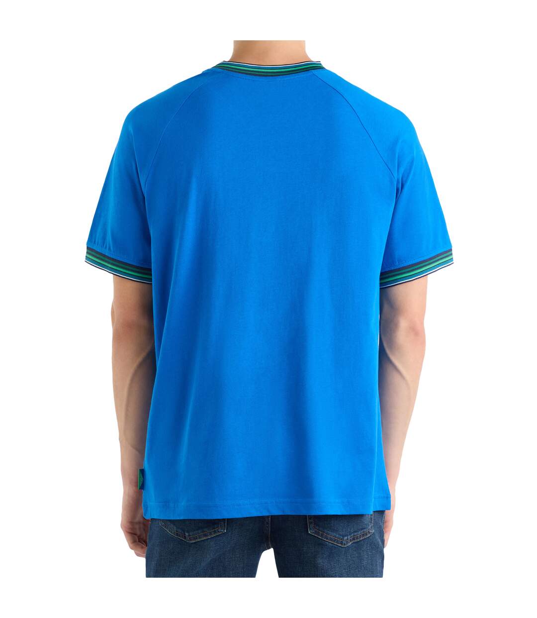 T-shirt à empiècements pour hommes victoria blue Umbro-2