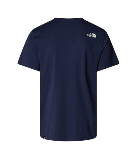 T-shirt Manches Courtes Homme Bleu Marine The North Face