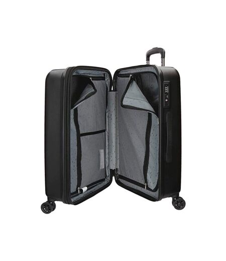 Movom - Valise extensible 65cm Wood - noir - 8566