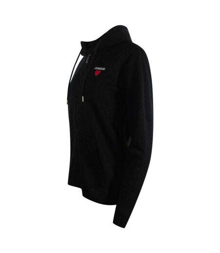 Veste À Capuche Décontracté Femme Noir Love Moschino