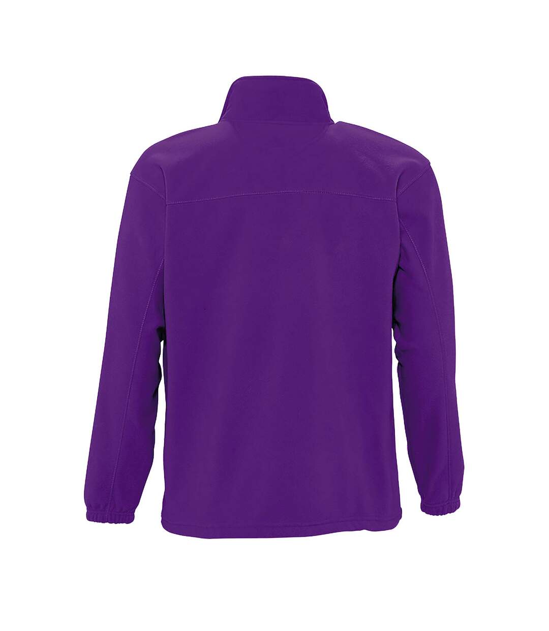 SOLS Mens North Full Zip Outdoor Fleece Jacket (Dark Purple) - UTPC343