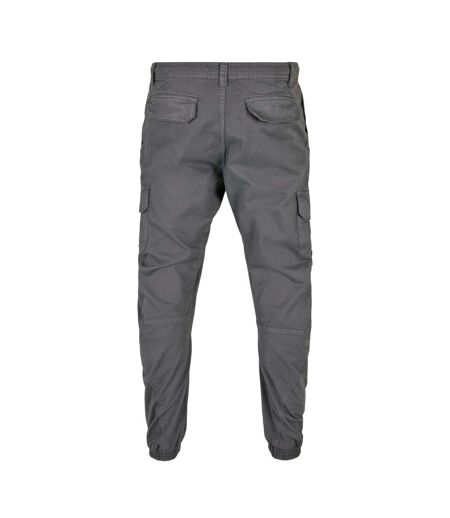 Mens Plain Cargo Trousers Dark Shadow Urban Classics