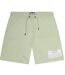 Short De Jogging Motif/style Logo Parma Homme Bleu Menthe Blanc Weekend Offender-1