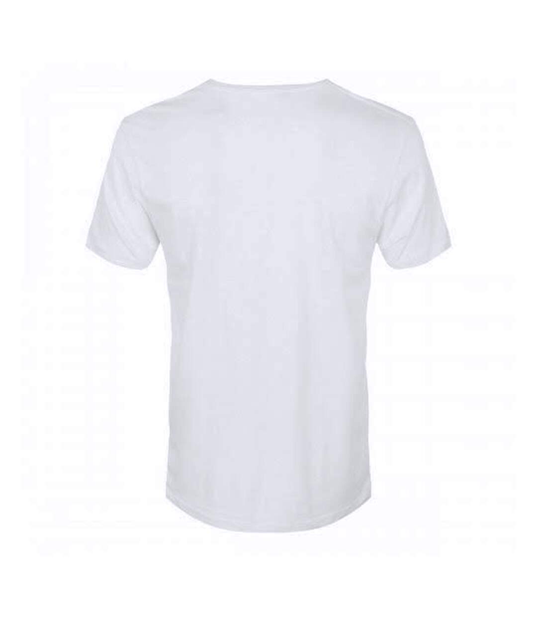 T-shirt roulé homme blanc Tee Jays-2