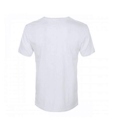 T-shirt roulé homme blanc Tee Jays