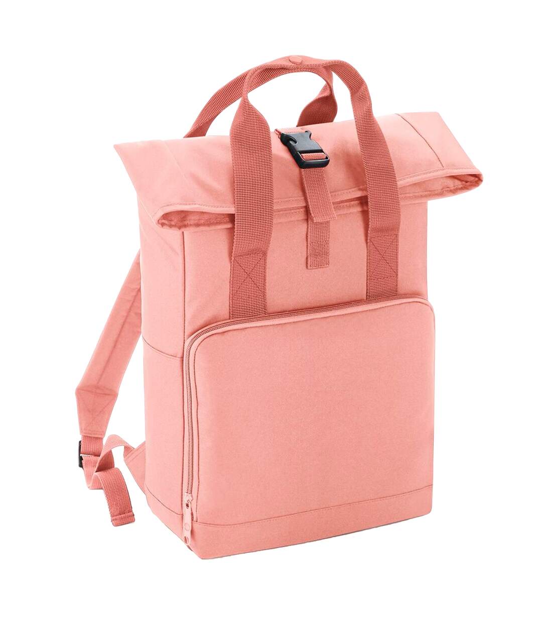 Sac à dos taille unique rose pâle Bagbase