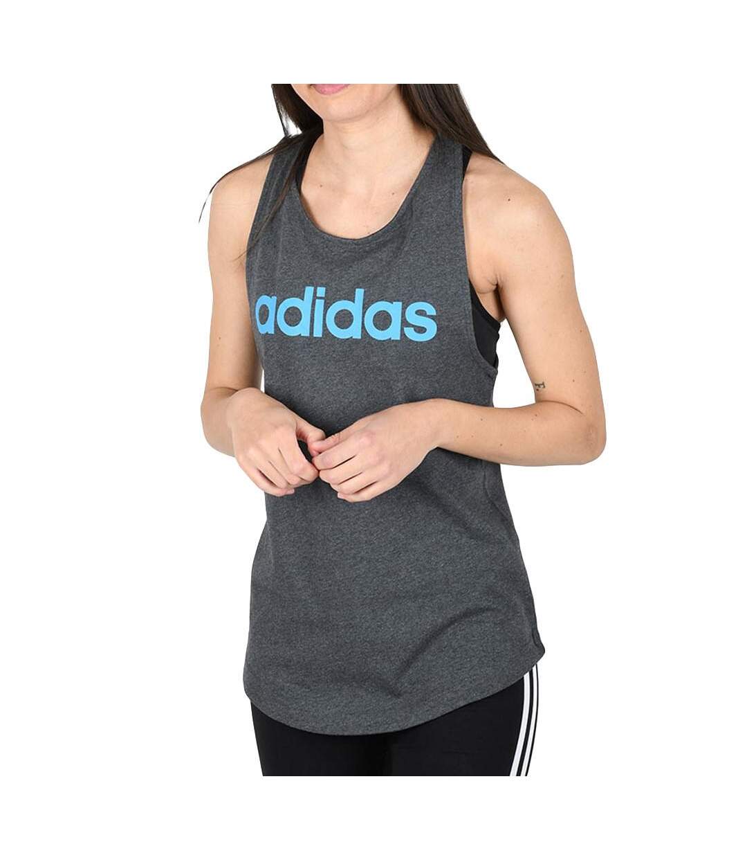 Débardeur Gris Femme Adidas Essentials - XXS-1