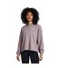 Womens/ladies Rival Terrycloth Oversized Hoodie Grey Under Armour-1