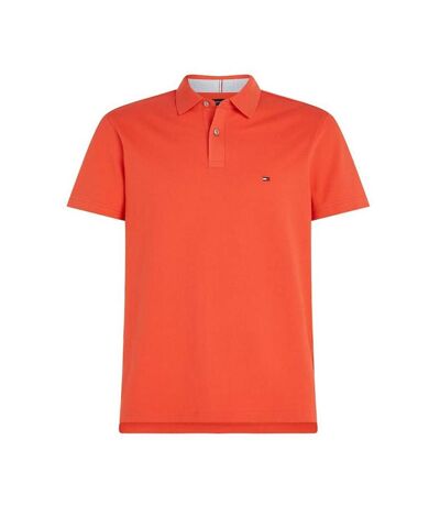 Polo Rouge Homme Tommy Hilfiger 1985 Regular - M