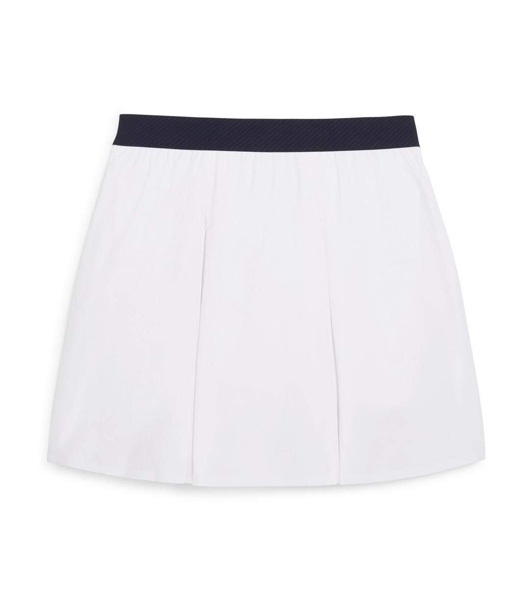 Jupe golf blanc femme puma club pleated skirt-2