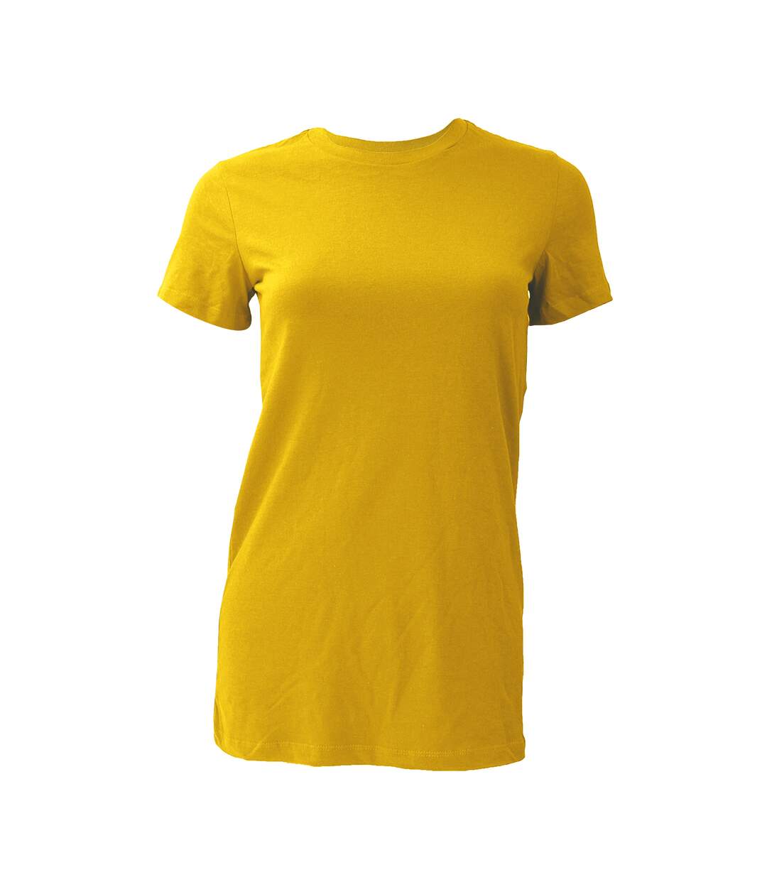 Bella the favourite tee t-shirt à manches courtes femme jaune Bella + Canvas