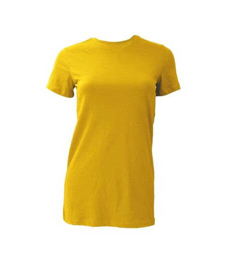 Bella The Favourite Tee - T-shirt à manches courtes - Femme (Jaune) - UTBC1318