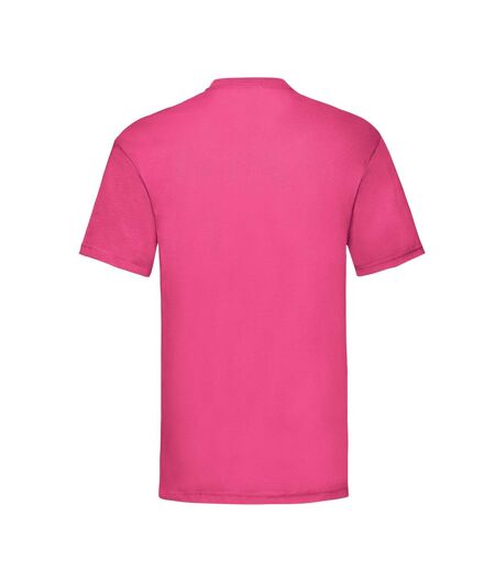 T-shirt Valueweight Homme Fuchsia Fruit Of The Loom