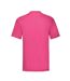 T-shirt Valueweight Homme Fuchsia Fruit Of The Loom-2