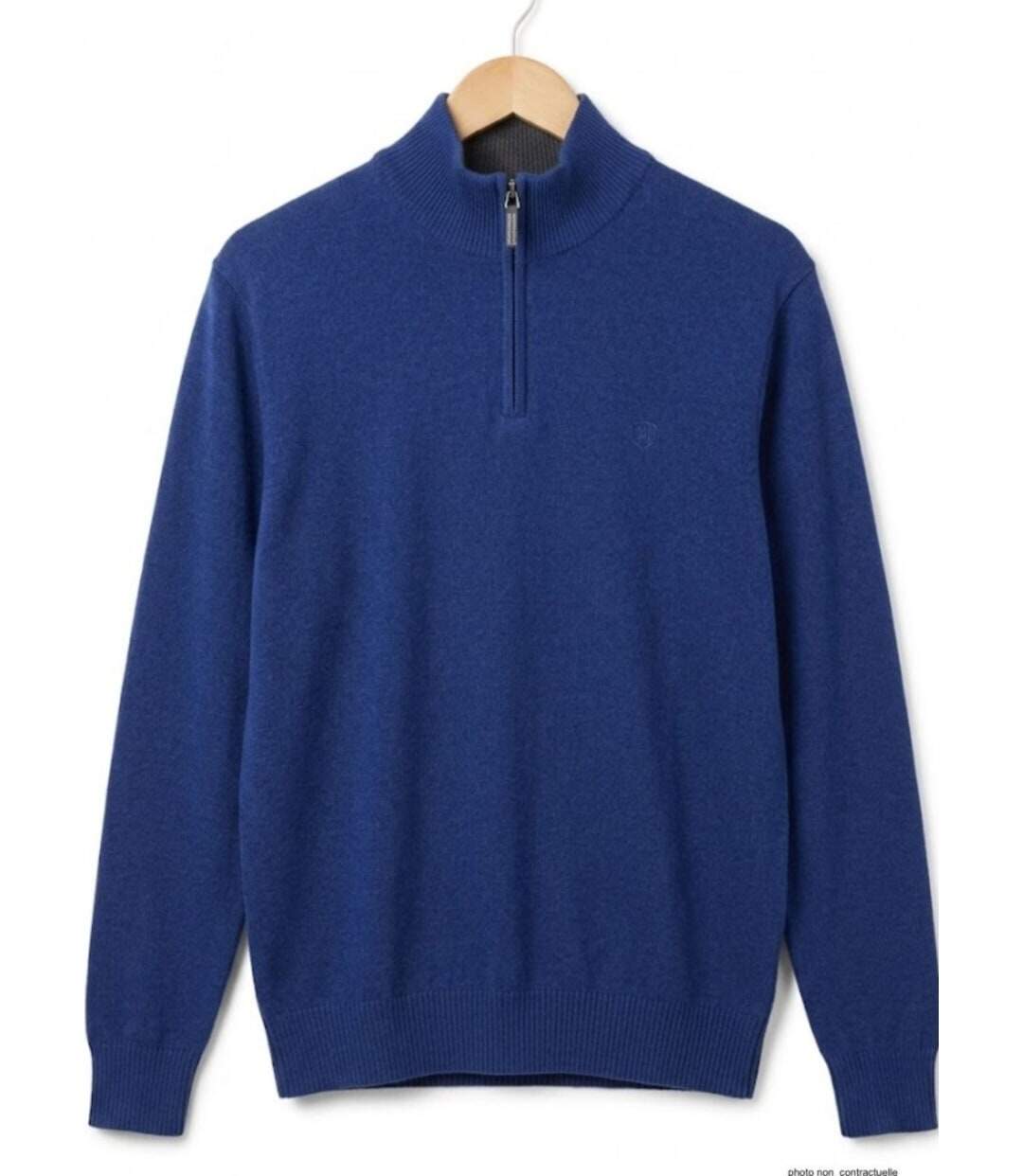 Pull camionneur Homme CHALLENGER PUL2005D Col Montant Zippé – Chaleur Durable et Style Élégant-2