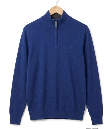 Pull camionneur Homme CHALLENGER PUL2005D Col Montant Zippé – Chaleur Durable et Style Élégant