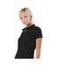 B&C Safran Pure Ladies Short Sleeve Polo Shirt (Black)