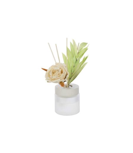 Diffuseur de Parfum en Verre Fleur 100ml Jaune