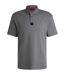 Mens Deabono Logo Polo Shirt Grey Hugo-2