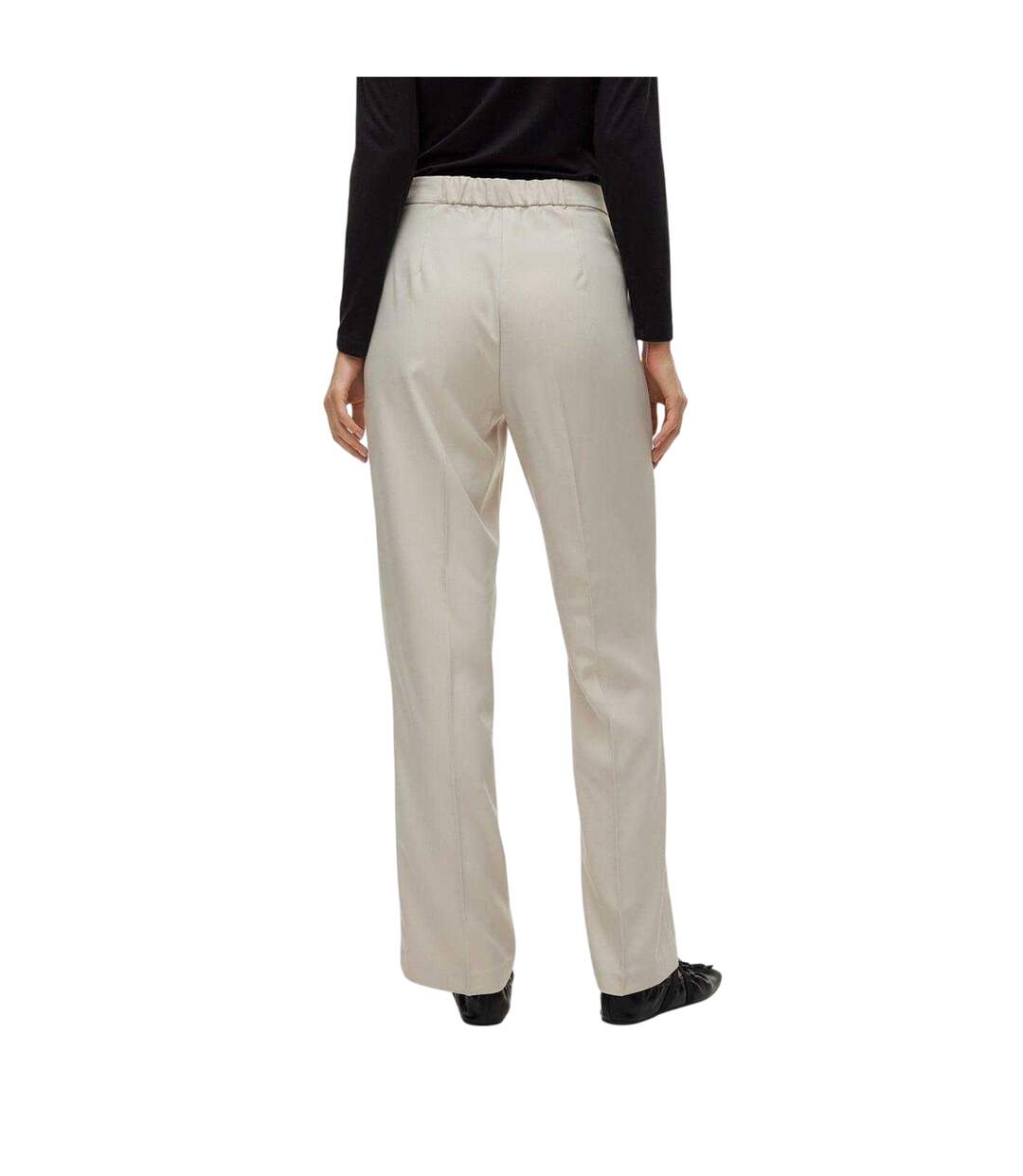 Womens/ladies Vmrita Regular Trousers Silver Vero Moda-3
