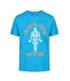 Mens Muscle Joe T-shirt Turquoise Gold´s Gym-3