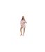 Ensemble De Pyjama Court Manches Courtes Femme Rose Keanu-1