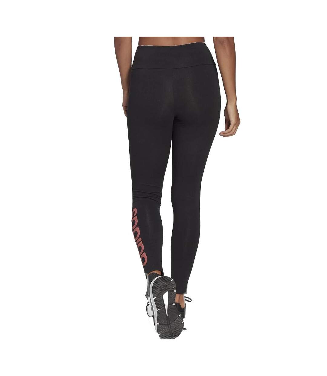 Legging noir femme adidas lin - m-2