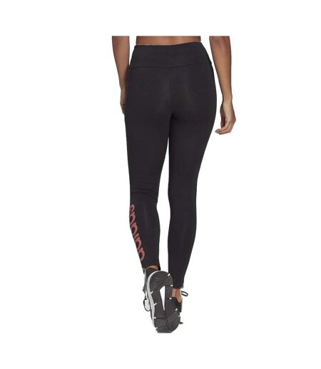 Legging noir femme adidas lin - m