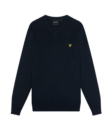 Pull Merino Homme Bleu Marine Lyle & Scott