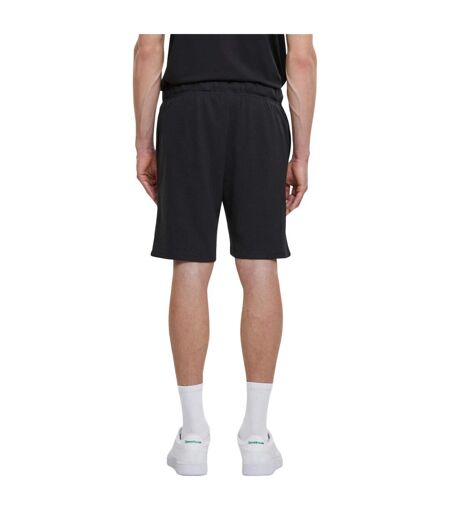 Mens waffle sweat shorts black Urban Classics