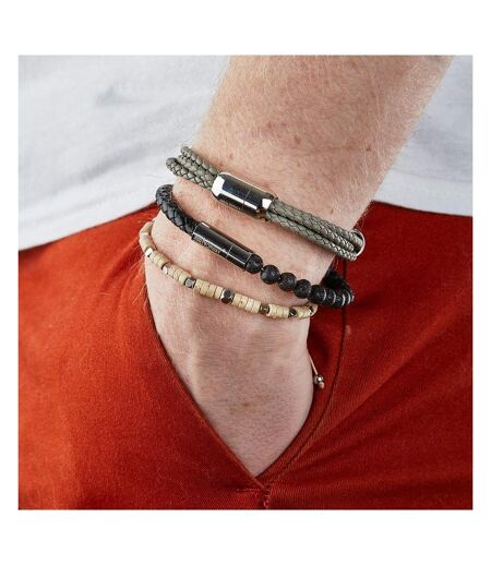 Bracelet gris homme geographical norway 315032 - taille unique