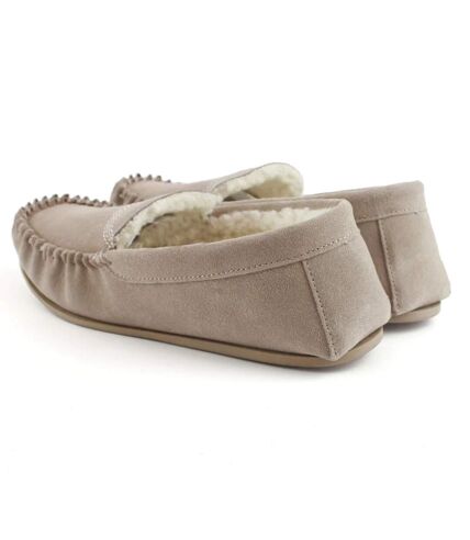 Eastern Counties Leather - Mocassins BETHANY - Femme (Beige gris) - UTEL369
