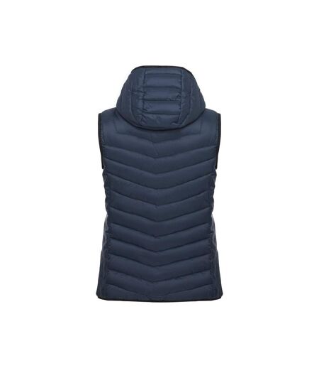 Womens/ladies Mount Adams Body Warmer Dark Navy Cutter & Buck