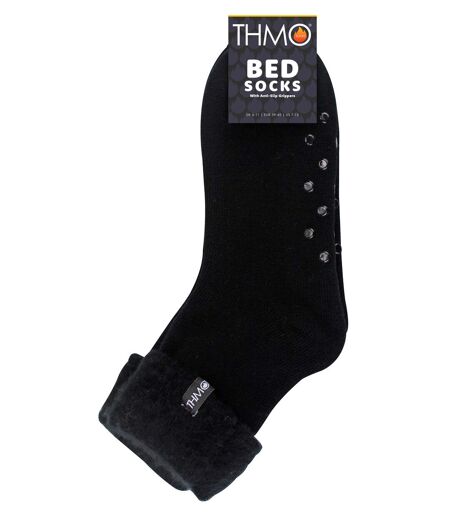 THMO - Soft Warm Mens Bed Socks with Grips