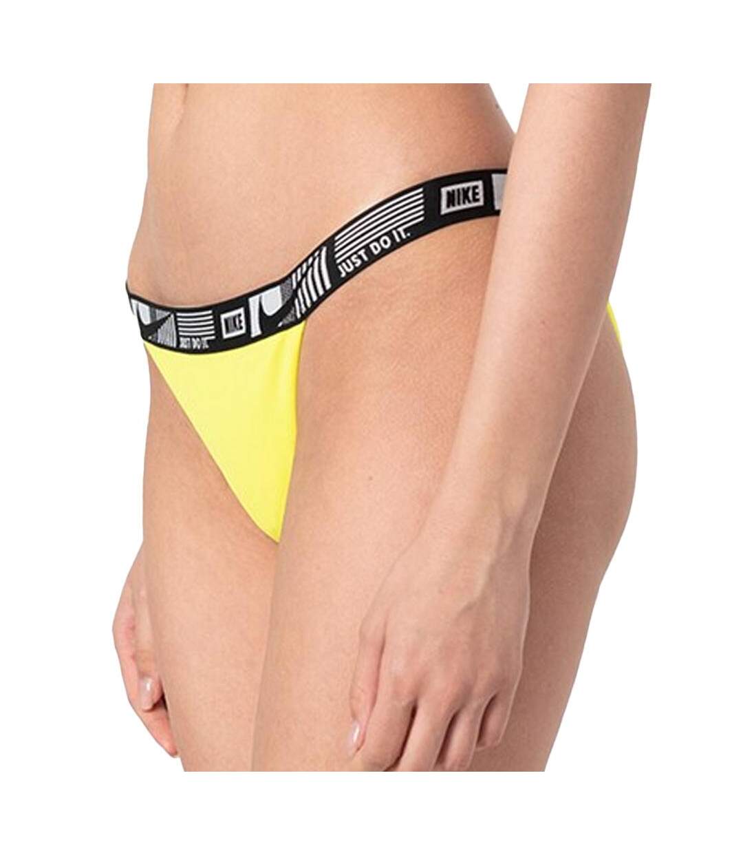 Bas de maillot de bain Jaune Femme Nike Banded Bottom - L