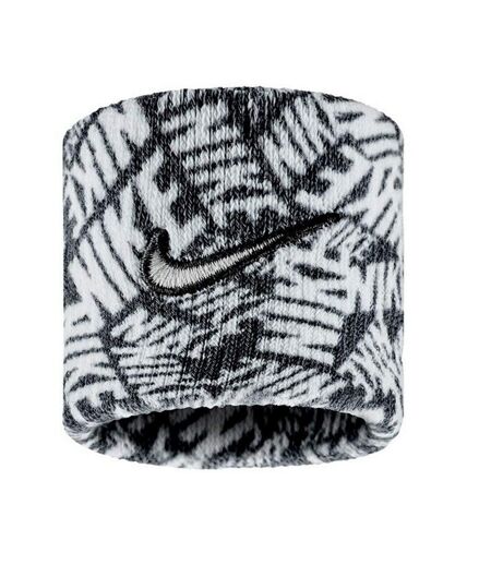 Bracelet Style Swoosh Classic Taille Unique Noir Blanc Nike