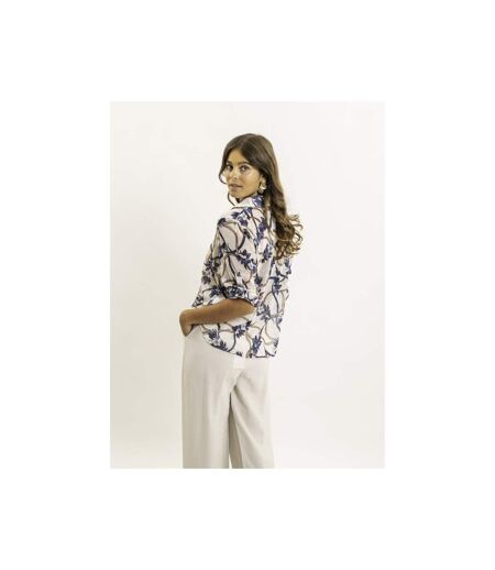 Chemise nouée motifs OBERDA - Dona X Lisa