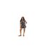 Combishort Motif/style Floral Femme Blanc Brave Soul-1