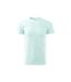 Mens Basic T-shirt Ice Blue Adler-3