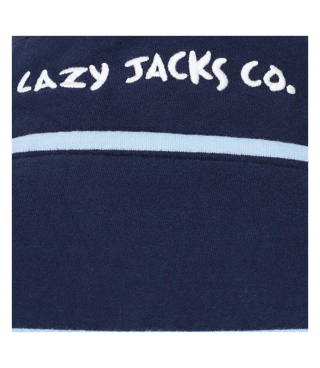 Sweat Motif/style Rayé Homme Ciel Lazy Jacks-4