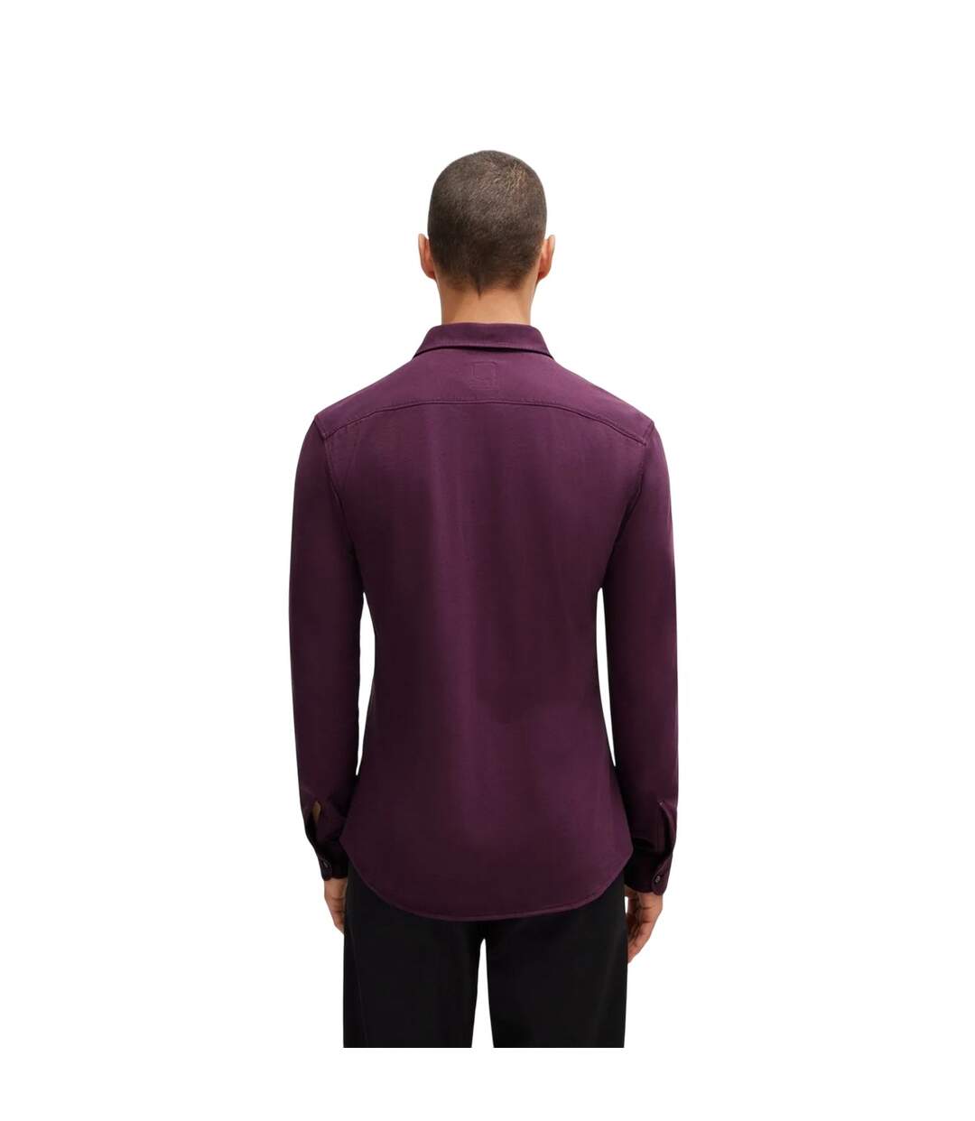Chemise homme violet Boss-2