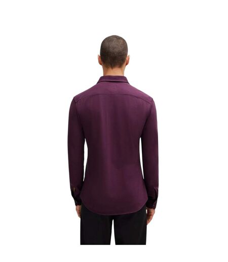 Chemise homme violet Boss