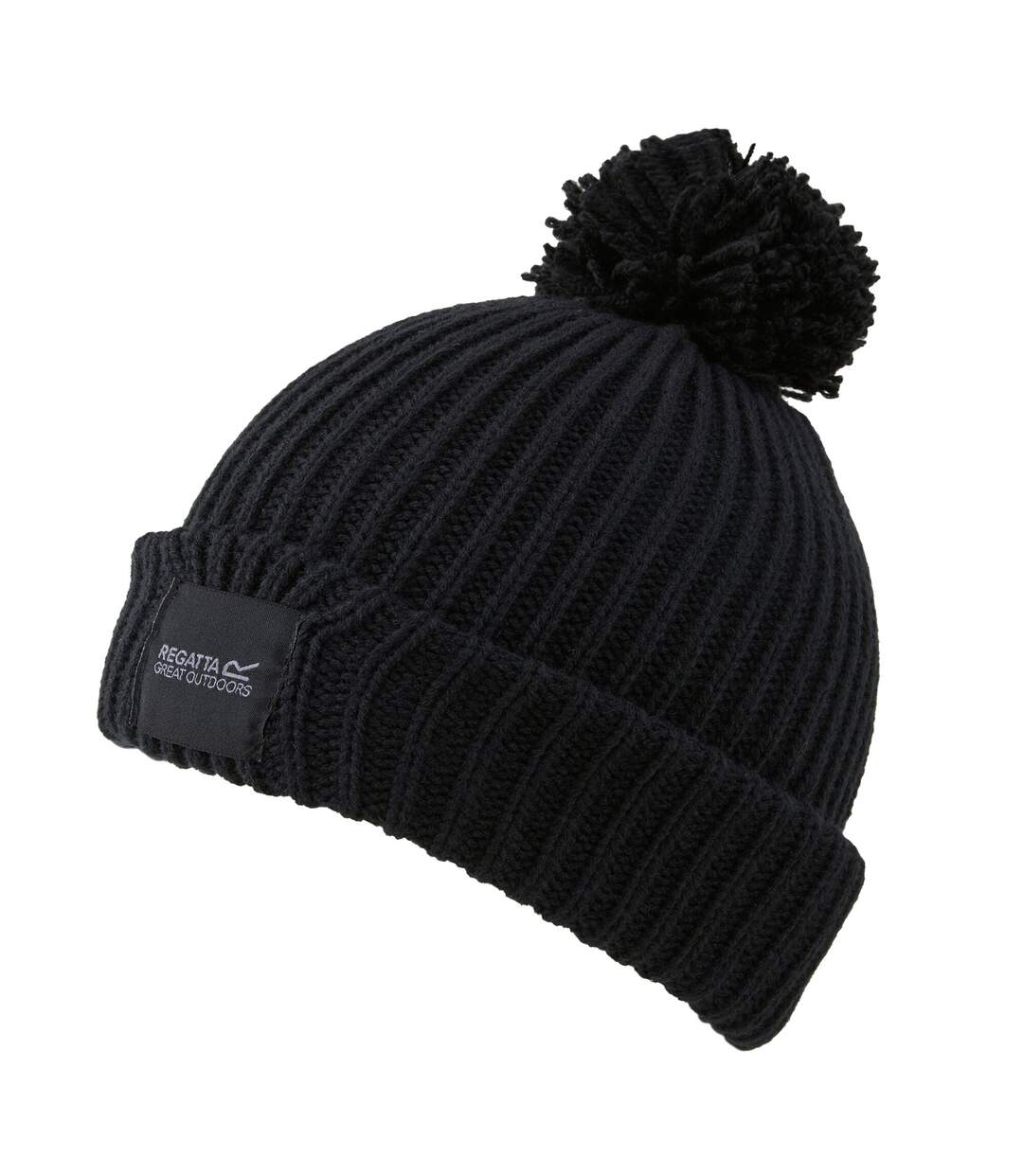Bonnet connora pour enfants noir Regatta-1